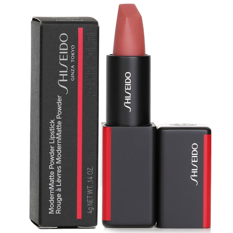 資生堂  モダンマット パウダー リップスティック - # 506 Disrobed (Nude Rose)   4g/0.14oz