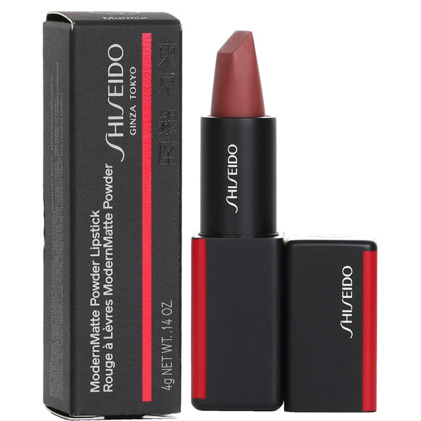 資生堂  モダンマット パウダー リップスティック - # 507 Murmur (Rosewood)   4g/0.14oz