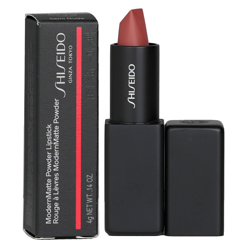 資生堂  モダンマット パウダー リップスティック - # 508 Semi Nude (Cinnamon)   4g/0.14oz