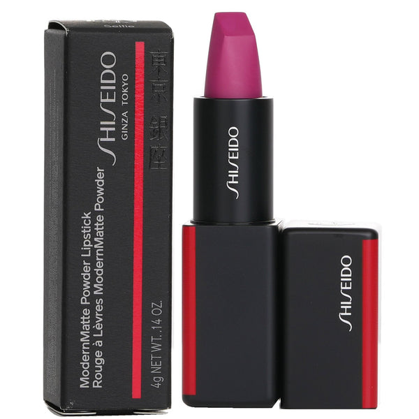資生堂  モダンマット パウダー リップスティック - # 518 Selfie (Raspberry)   4g/0.14oz