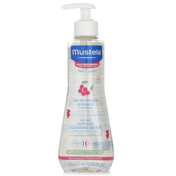ムステラ  ノーリンス スージング クレンジングウォーター (顔&おしり用) - 非常に敏感な肌用   300ml/10.14oz