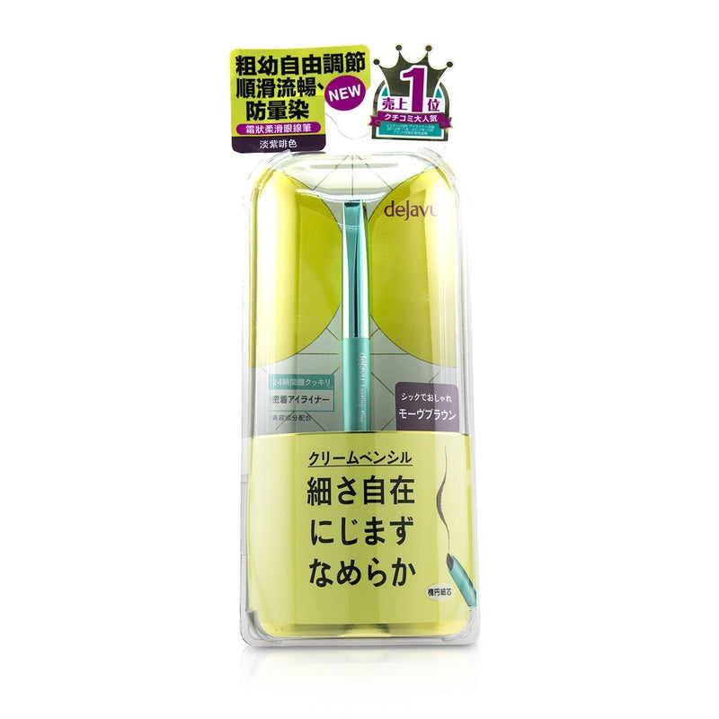デジャヴュ  ラスティング ファイン ア クリーム ペンシル アイライナー - # Mauve Brown   1.5g/0.05oz