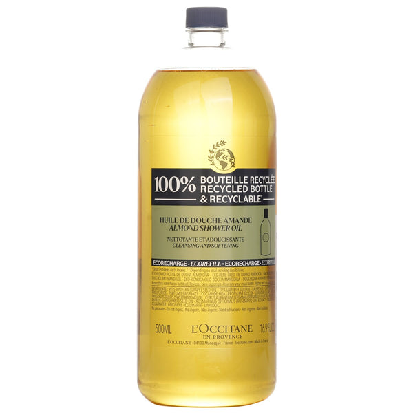 ロクシタン  アーモンド クレンジング & ソフテニング シャワー オイル (エコ-リフィル)   500ml/16.9oz