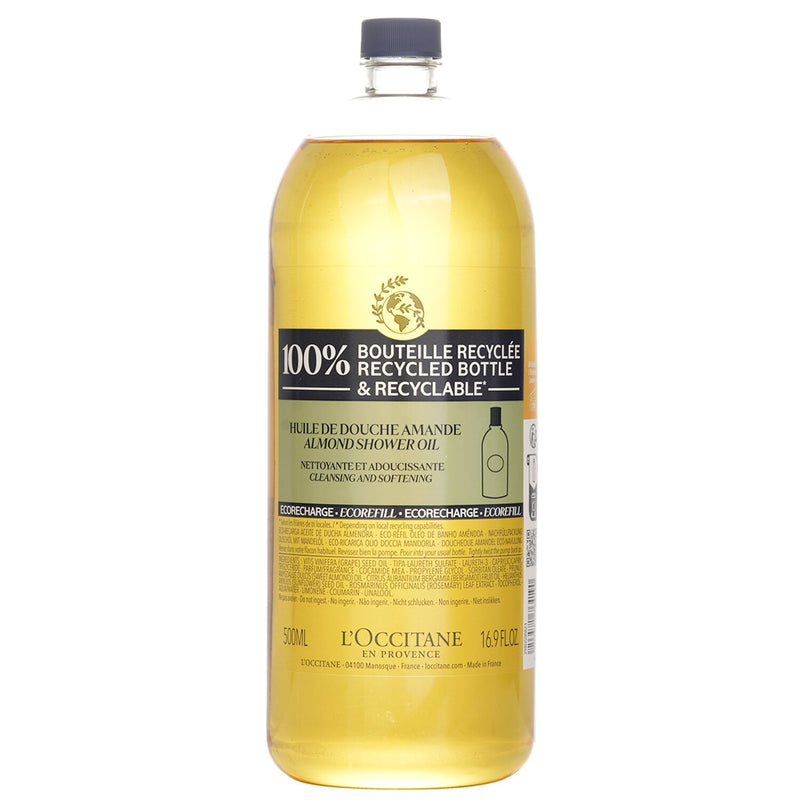 ロクシタン  アーモンド クレンジング & ソフテニング シャワー オイル (エコ-リフィル)   500ml/16.9oz