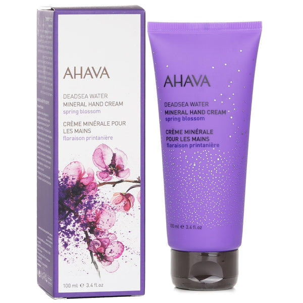 アハバ  デッドシー ウォーター ミネラル ハンド クリーム - Spring Blossom   100ml/3.4oz