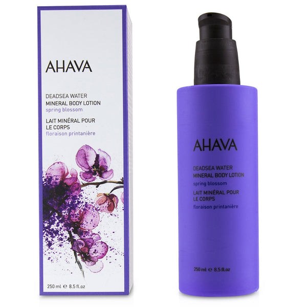 アハバ  デッドシー ウォーター ミネラル ボディ ローション - Spring Blossom   250ml/8.5oz
