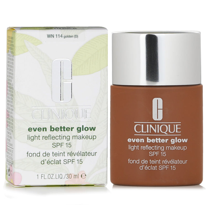 クリニーク  イーブン ベター グロー ライト リフレクティング メークアップ SPF 15 - # WN 114 Golden   30ml/1oz