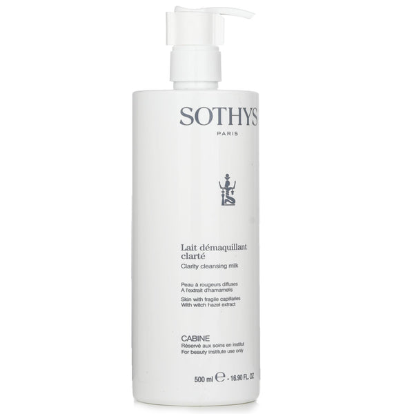 ソティス   Clarity Cleansing Milk - For Skin With Fragile Capillaries , With Witch Hazel Extract (Salon Size)   500ml/16.9oz