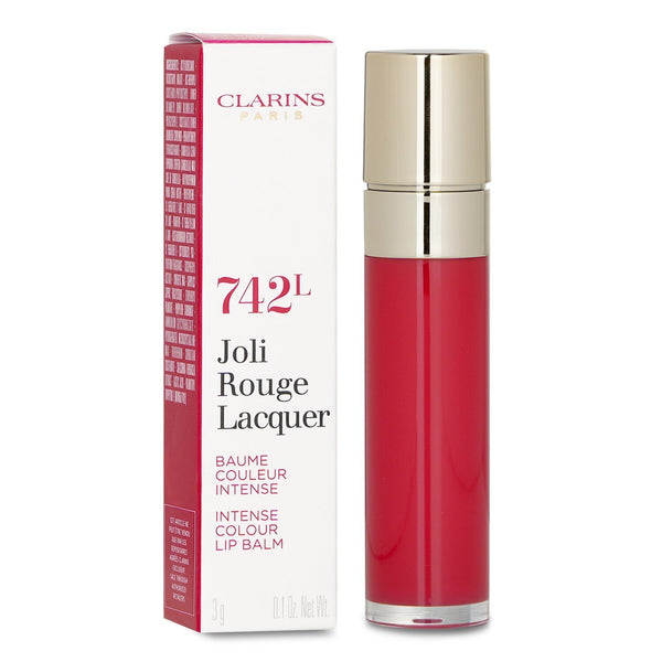 クラランス  ジョリ ルージュ ラッカー - # 742L Joli Rouge   3g/0.1oz