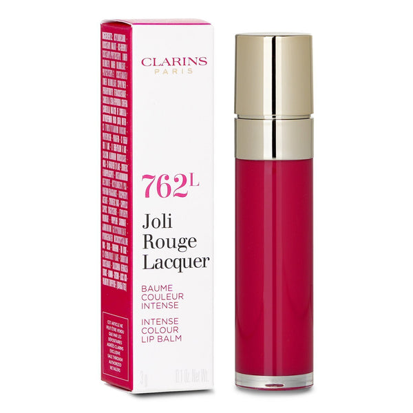 クラランス  ジョリ ルージュ ラッカー - # 762L Pop Pink   3g/0.1oz
