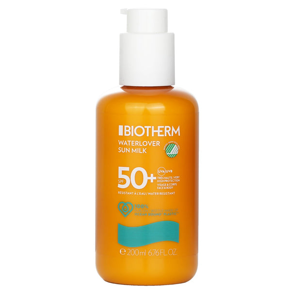 ビオテルム  ウォーターラバー メルティング サン ミルク SPF 50 - フェイス & ボディ用   200ml/6.76oz
