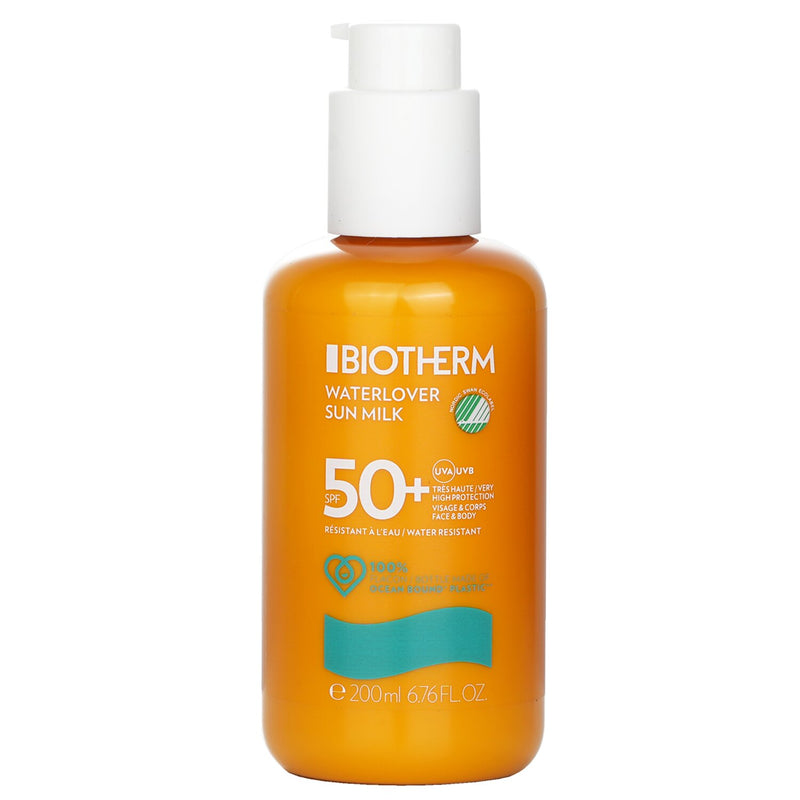 ビオテルム  ウォーターラバー メルティング サン ミルク SPF 50 - フェイス & ボディ用   200ml/6.76oz