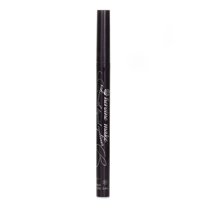 キスミー  ヒロイン メイク スムース リキッド アイライナー ウォータープルーフ - # 01 Black   0.4ml/0.01oz