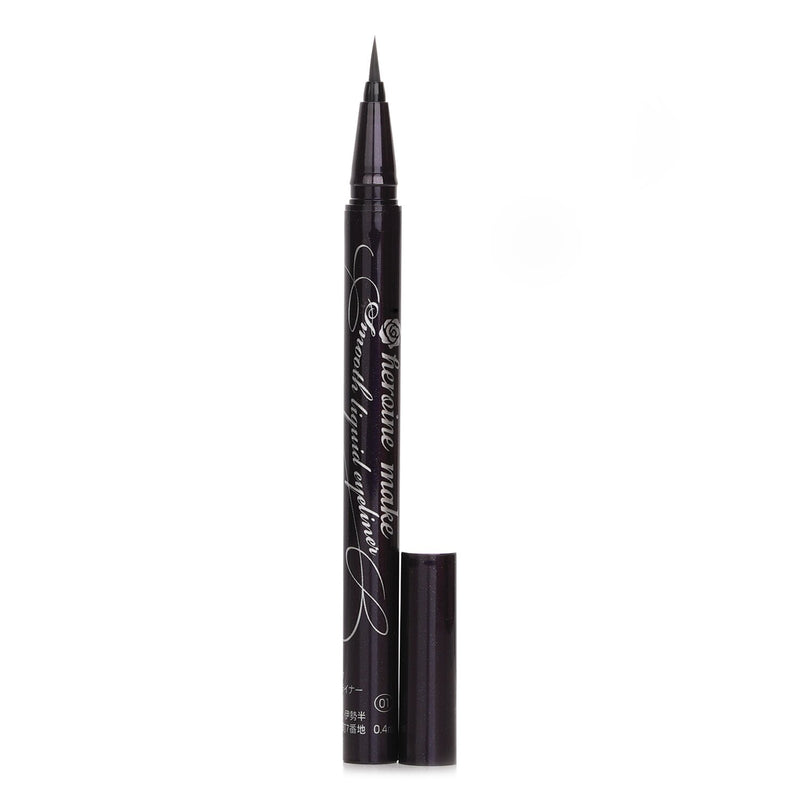 キスミー  ヒロイン メイク スムース リキッド アイライナー ウォータープルーフ - # 01 Black   0.4ml/0.01oz