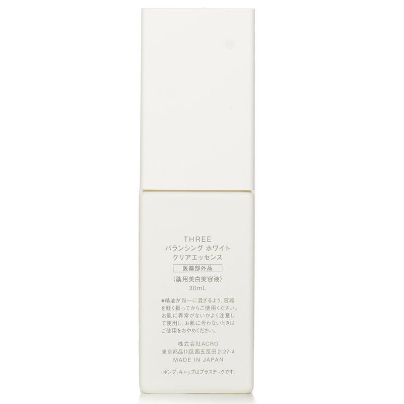 スリー THREE  バランシング ホワイト クリア エッセンス   30ml/1oz
