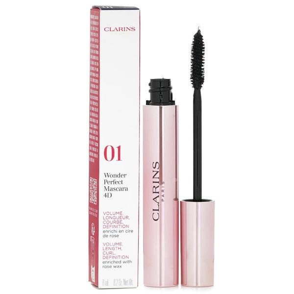 クラランス  ワンダー パーフェクト マスカラ 4D - # 01 Perfect Black   8ml/0.2oz