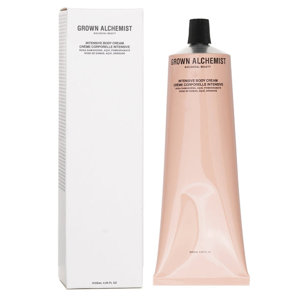 グロウン・アルケミスト  インテンシブ ボディ クリーム - Rosa Damascena, Acai & Pomegranate   120ml/4.23oz