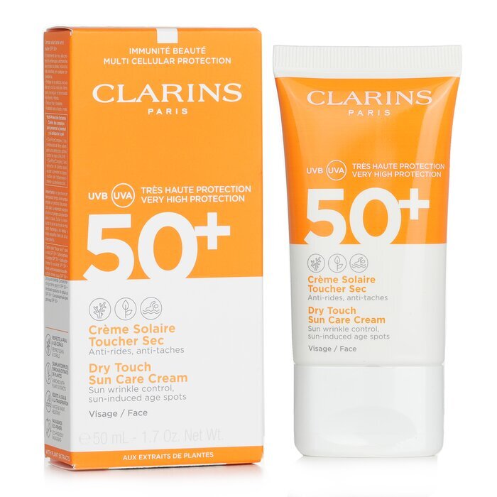 Clarins Dry Touch Sun Care Cream For Face SPF 50 50ml/1.7oz