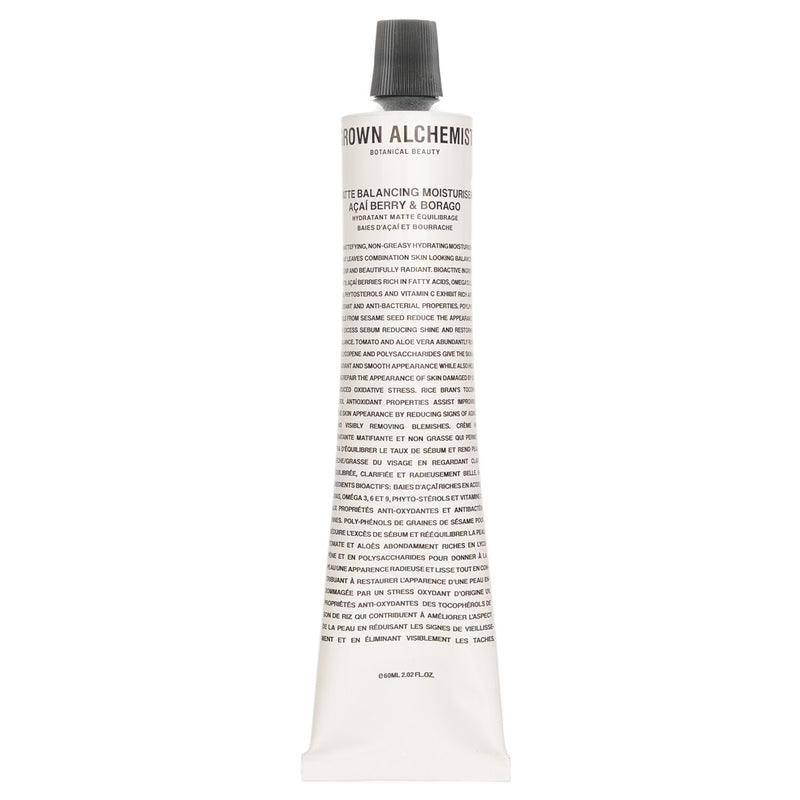 グロウン・アルケミスト  マット バランシング モイスチャライザー - アサイ-ベリー & ボラゴ   60ml/2.11oz