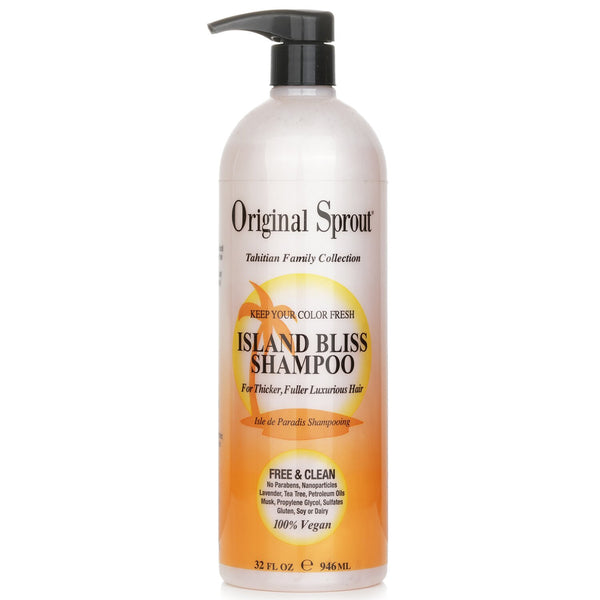 オリジナル スプラウト  タヒチアン ファミリ コレクション アイランド ブリス シャンプー (For Thicker, Fuller Luxurious Hair)   975ml/33oz