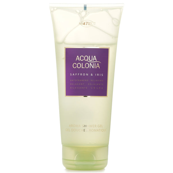 4711  アクア コロニア サフラン & アイリス アロマ シャワー ゲル   200ml/6.8oz