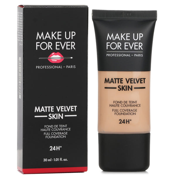メイクアップフォーエバー  マット ベルベット スキン フル カバレッジ ファンデーション - # Y305 (Soft Beige)   30ml/1oz