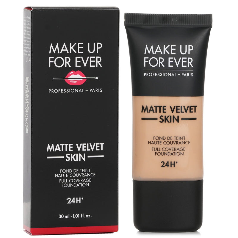 メイクアップフォーエバー  マット ベルベット スキン フル カバレッジ ファンデーション - # Y305 (Soft Beige)   30ml/1oz