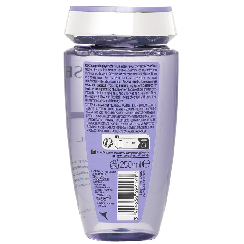 ケラスターゼ  ブロンド アブソル ベイン ルミエール ハイドレーティング イルミネーティング シャンプー (ライト or ハイライト ヘア)   250ml/8.5oz