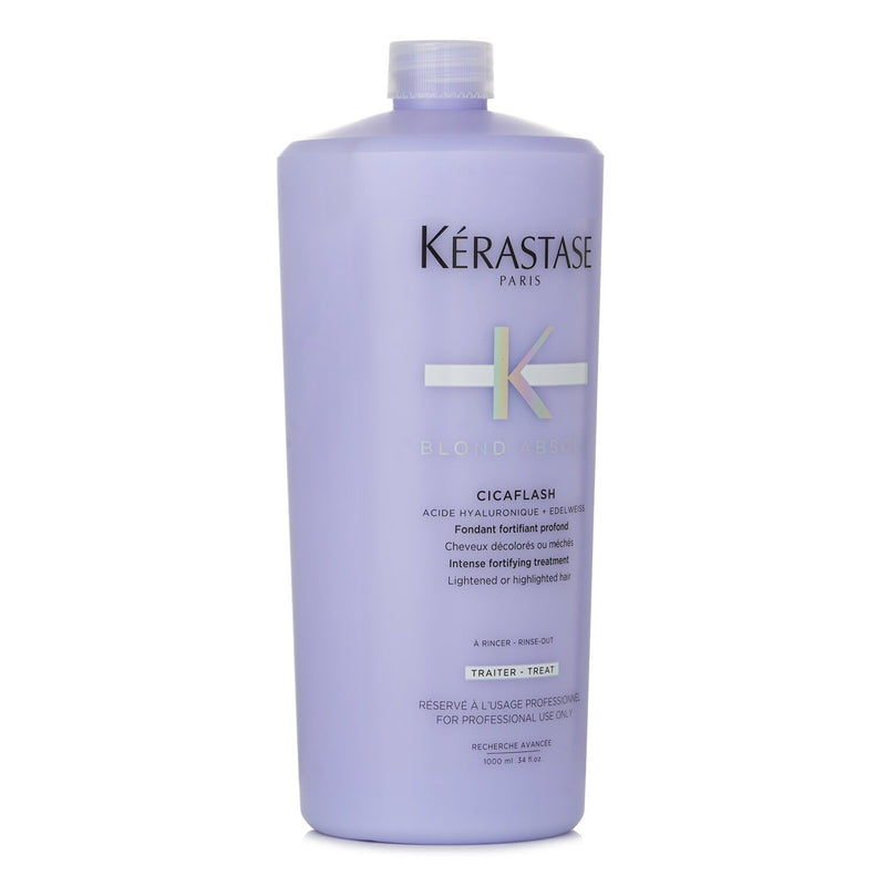 ケラスターゼ  ブロンド アブソル シカフラッシュ インテンス フォーティファイング トリートメント (Lightened or Highlighted Hair)   1000ml/34oz