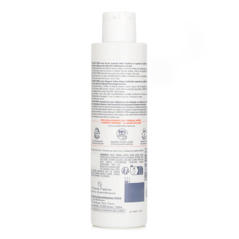 アベンヌ  クレアナンス ハイドラ スージング クレンジング クリーム - For Blemish-Prone Skin Left Dry & Irritated by Treatments   200ml/6.7oz