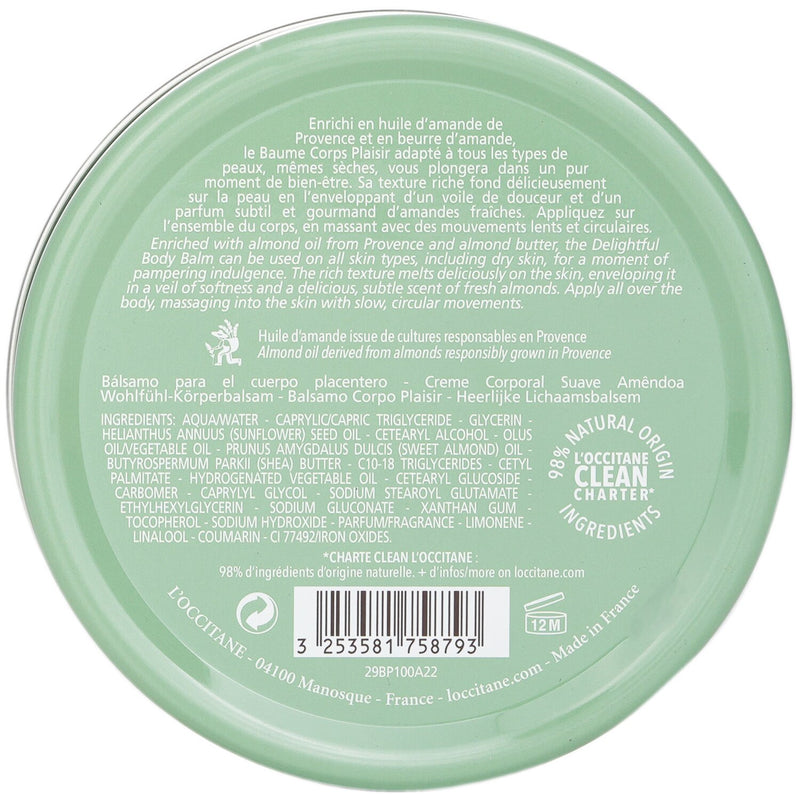 ロクシタン  アーモンド ディライトフル ボディ バーム   100ml/3.4oz