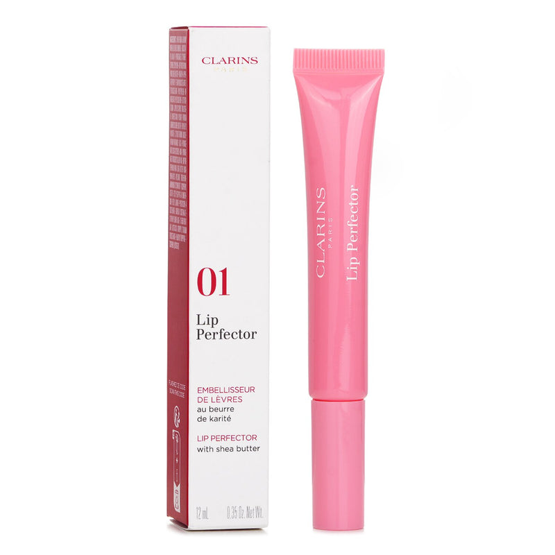 クラランス  リップ パーフェクター  - # 01 Rose Shimmer   12ml/0.35oz