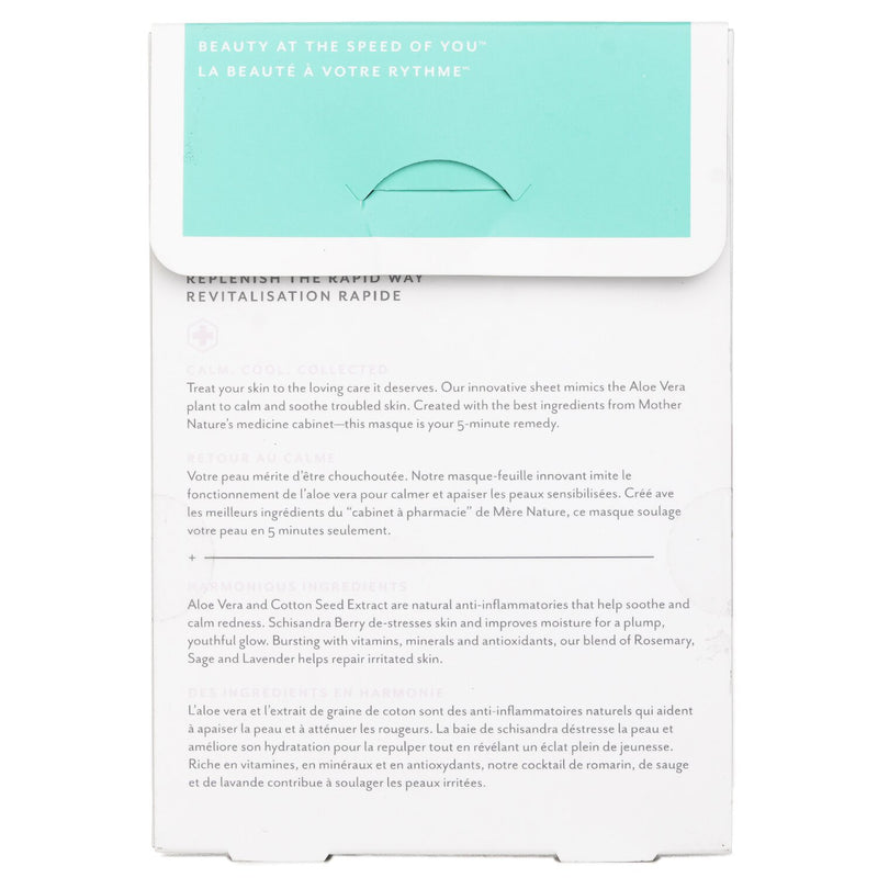 パッチオロジー  フラッシュマスク 5 ミニット シート マスク - Soothe   4x21ml/0.74oz