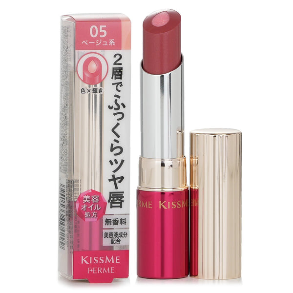 キスミー  キスミー フェルム Wカラー美容液ルージュ - # 05   3.6g/0.12oz