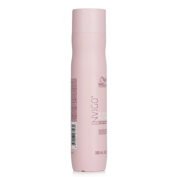 ウエラ  インヴィゴ ブロンド リーチャージ カラー リフレッシング シャンプー-# クールブロンド   300ml/10.1oz
