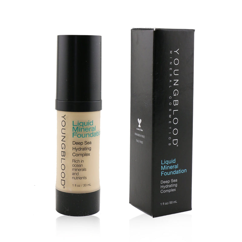 ヤングブラッド  リキッド ミネラルファンデーション - Ivory   30ml/1oz