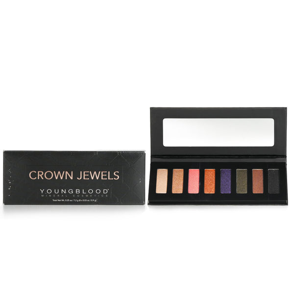 ヤングブラッド  8 ウェル アイシャドウ パレット - # Crown Jewels   8x0.9g/0.03oz