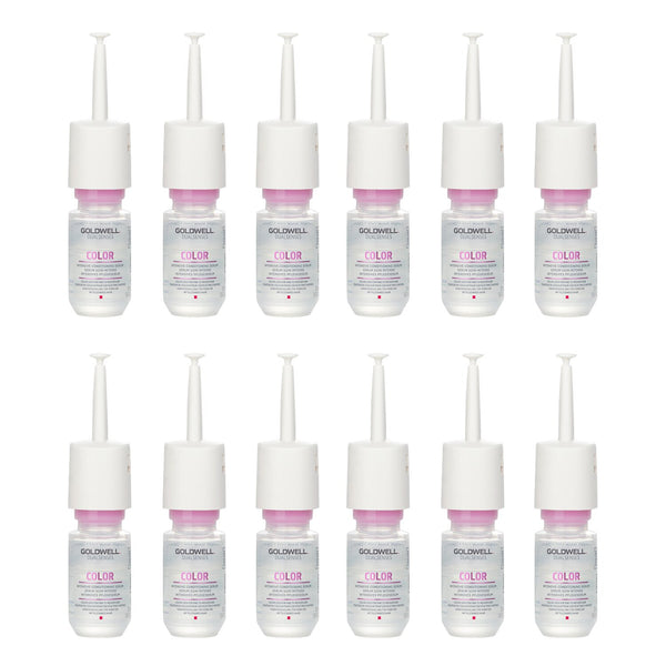 ゴールドウェル  デュアルセンス カラー インテンシブ コンディショニングセラム (細い髪～普通の髪用)   12x18ml/0.6oz