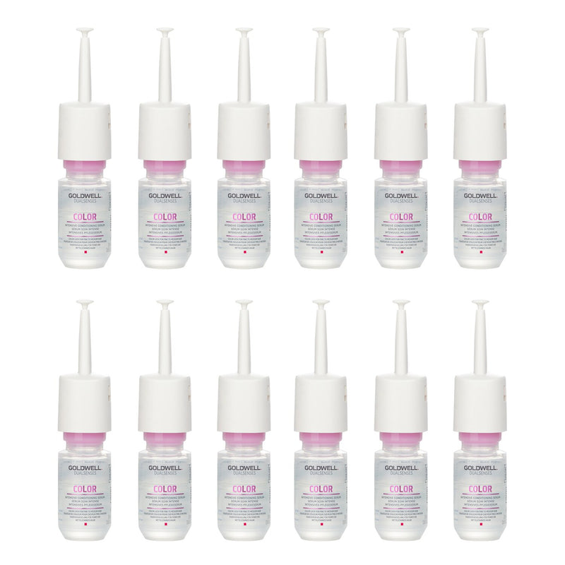ゴールドウェル  デュアルセンス カラー インテンシブ コンディショニングセラム (細い髪～普通の髪用)   12x18ml/0.6oz