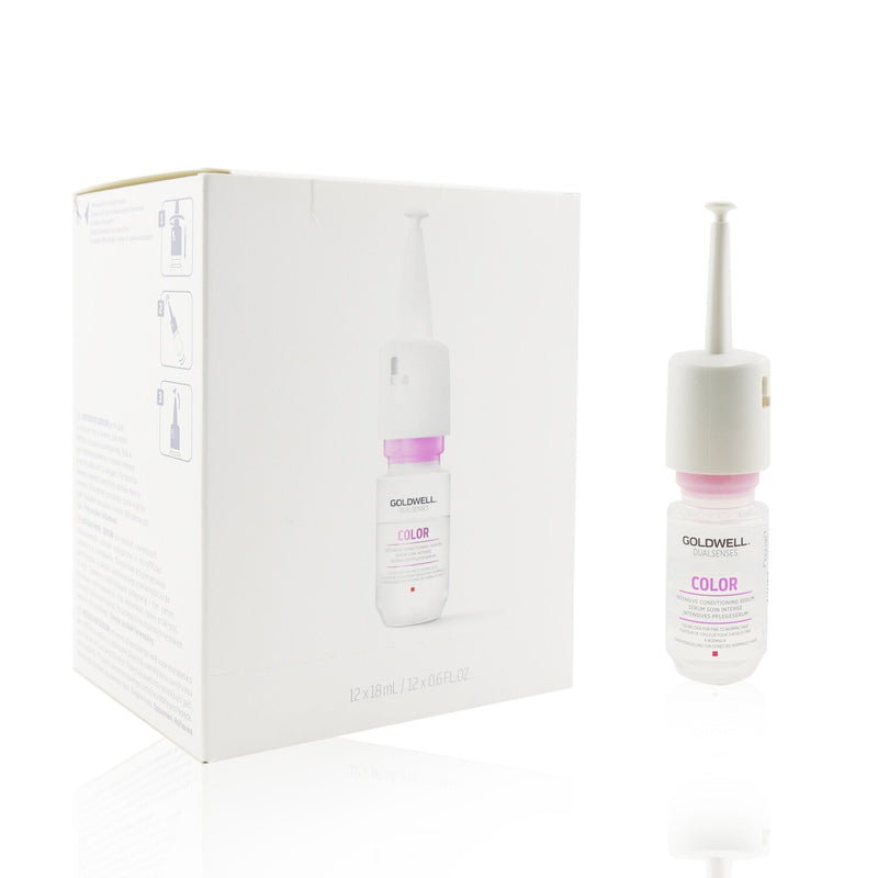 ゴールドウェル  デュアルセンス カラー インテンシブ コンディショニングセラム (細い髪～普通の髪用)   12x18ml/0.6oz