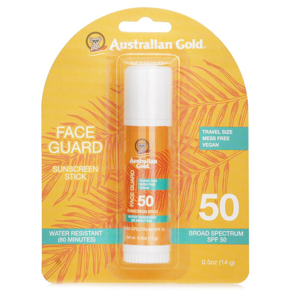オーストラリアンゴールド  フェイスガード サンスクリーンスティック SPF50 - #1 Fragrance   14g/0.5oz