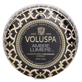 ボルスパ  Mini Tin Candle - Ambre Lumiere   113g/4oz