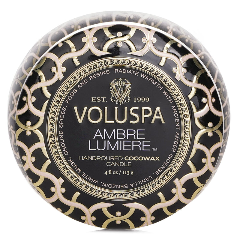 ボルスパ  Mini Tin Candle - Ambre Lumiere   113g/4oz