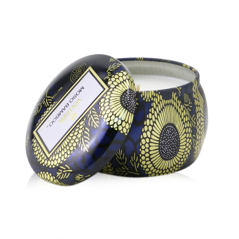 ボルスパ  Mini Tin Candle - Moso Bamboo   113g/4oz