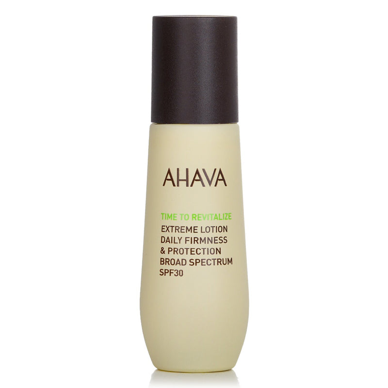 アハバ  タイム トゥ リバイタライズ エクストリーム ローション デーリー ファームネス & プロテクション SPF 30   50ml/1.7oz