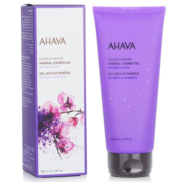 アハバ  デッドシー ウォーター ミネラル シャワー ゲル - Spring Blossom   200ml/6.8oz