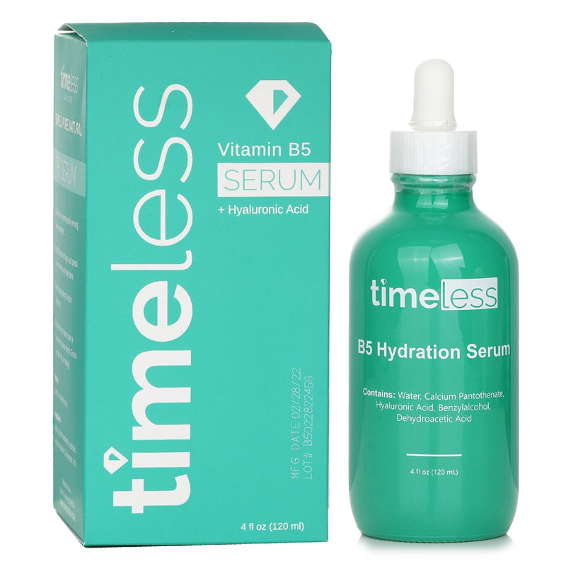 タイムレススキンケア  ビタミン B5 セラム + ヒアルロン アシッド   120ml/4oz