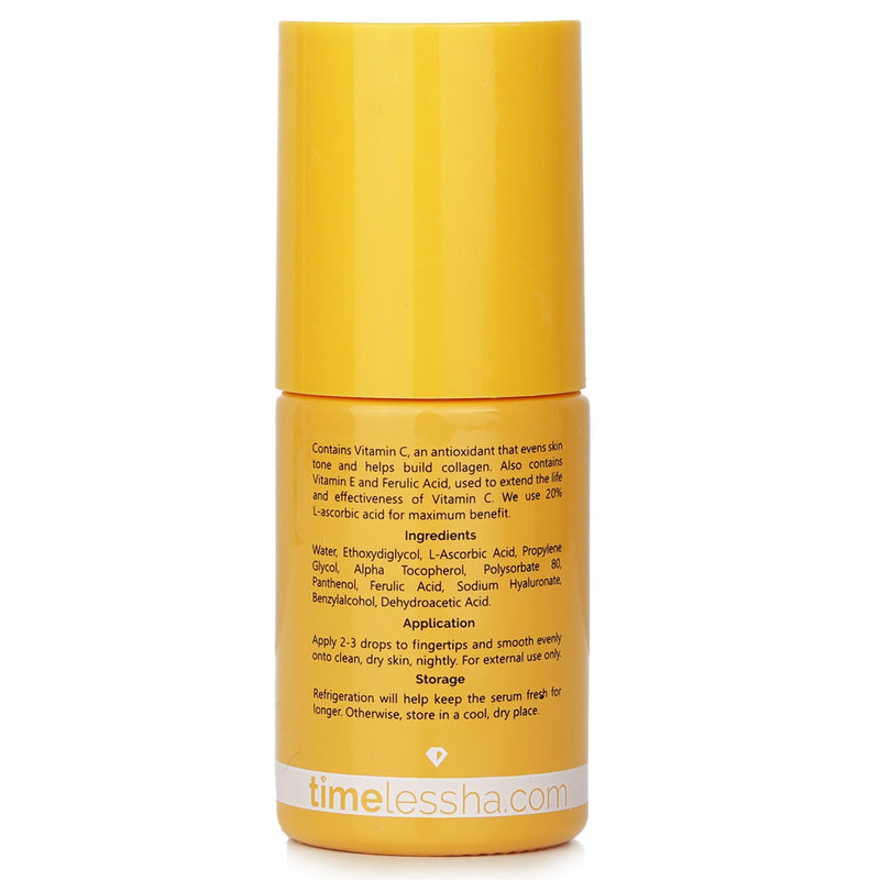 タイムレススキンケア  20% ビタミン C セラム + ビタミン E + フェルラ酸   30ml/1oz