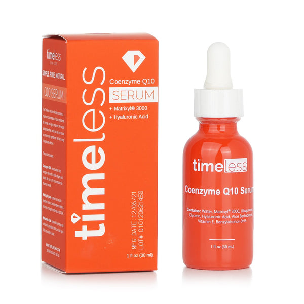 タイムレススキンケア  コエンザイム Q10 セラム + マトリックス 3000 + ヒアルロン アシッド   30ml/1oz