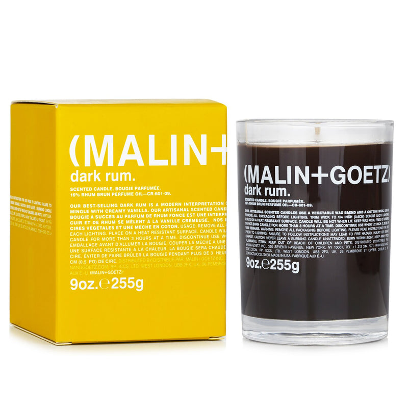 マリン+ゲッツ  Scented Candle - Dark Rum   260g/9oz